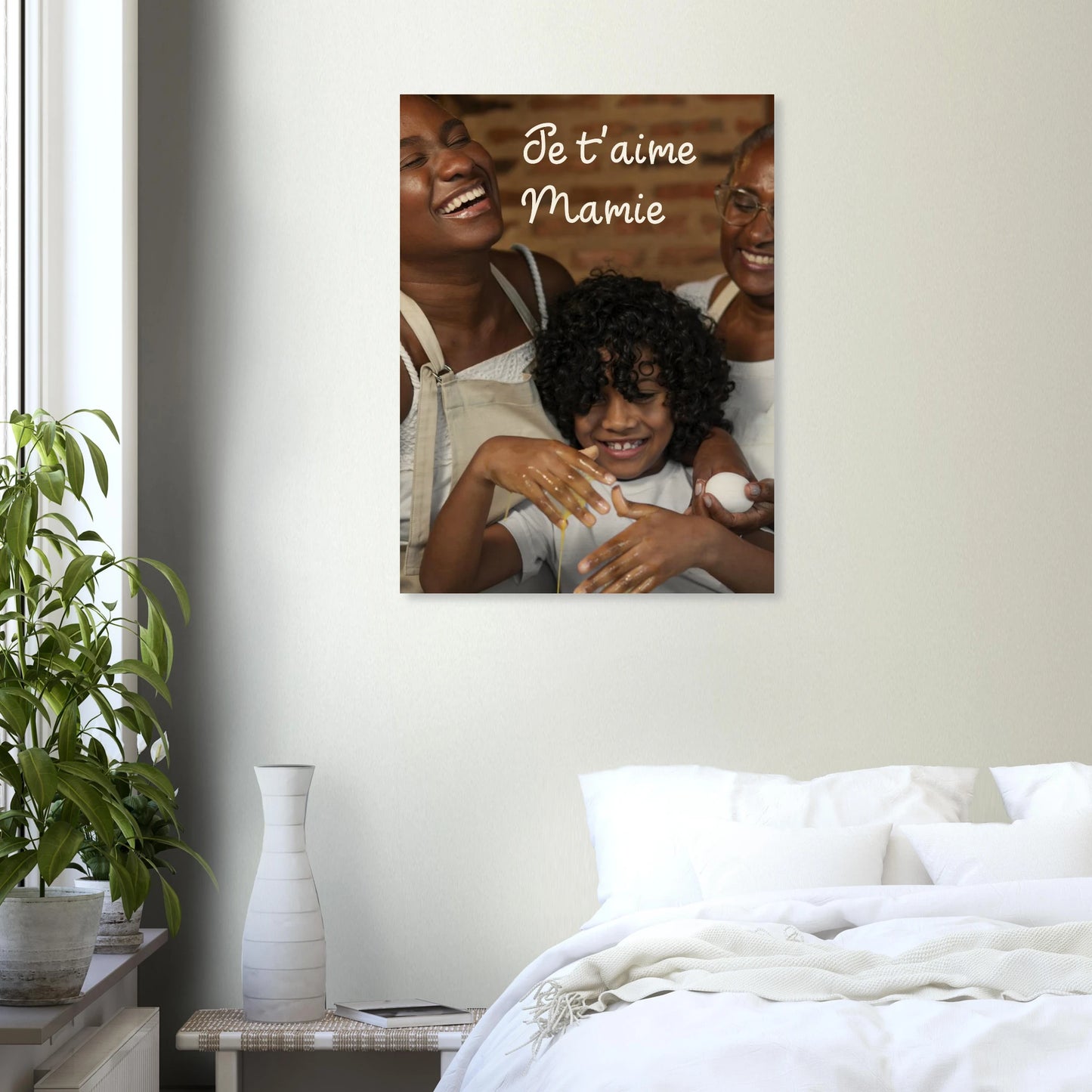 Impression sur bois personnalisable et avec animation réalité augmentée -décoration murale chambre | Souvenir en Vie