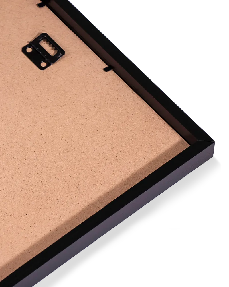 Poster premium en papier mat encadré