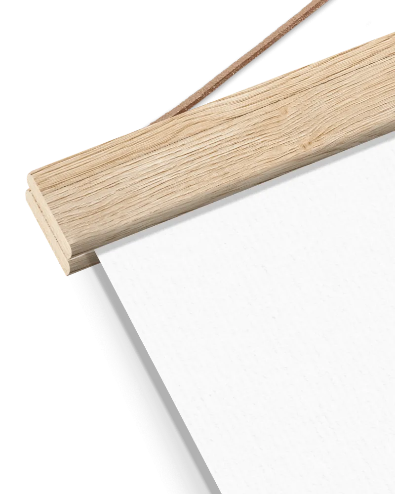 Poster premium baguettes de suspension