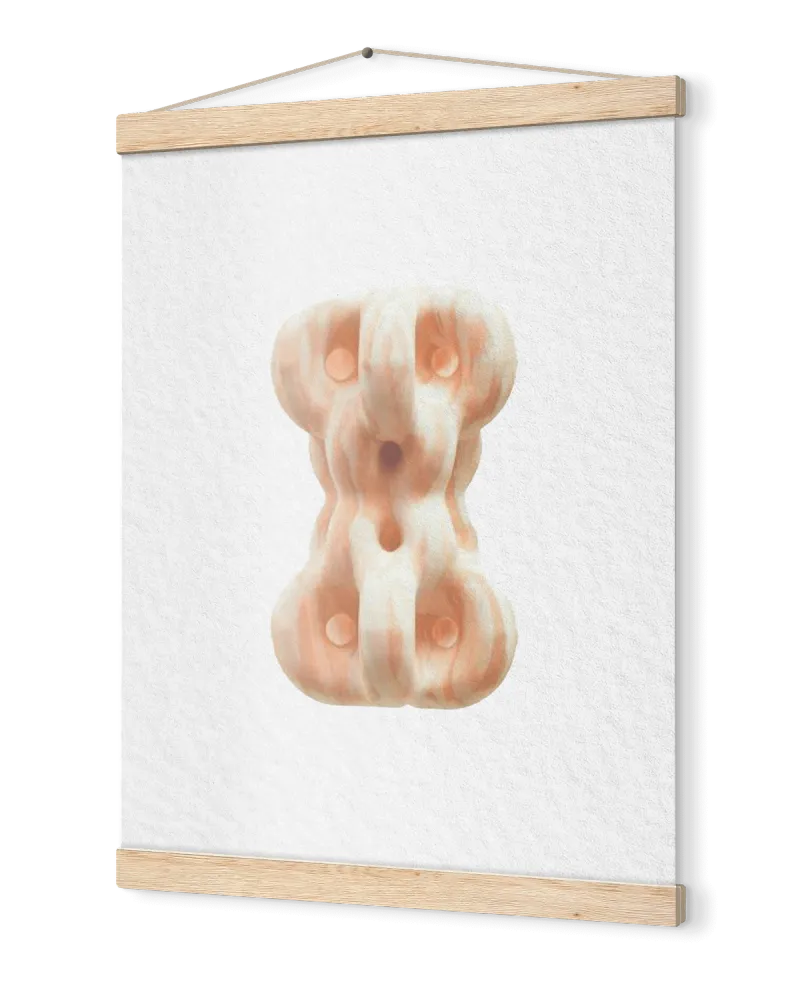 Poster premium baguettes de suspension