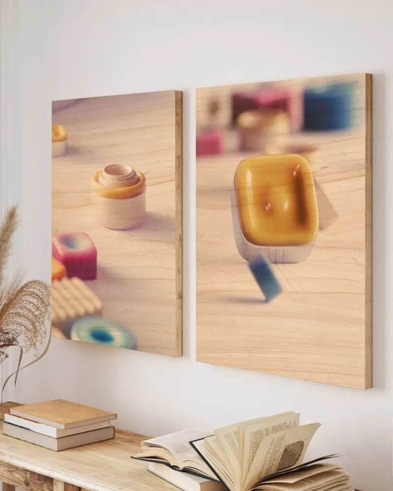 Impression sur bois personnalisable et avec animation réalité augmentée | Souvenir en Vie